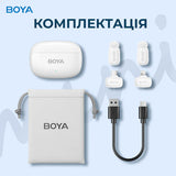 BOYA mini-13 Type-C/Lightning - White