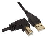 UDG Ultimate Audio Cable USB 2.0 AB Angled 1m - Black