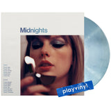 Taylor Swift - Midnights [LP] - Moonstone Blue Marbled