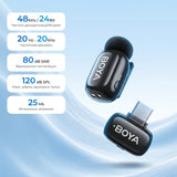 BOYA mini 2-06 Type-C - Black
