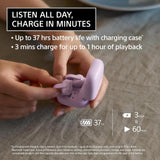 Sony LinkBuds Clip BT 5.3 TWS Violet