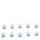 Sennheiser Ear Adapter Translucent XS CX3.00 / 5.00 / 300S / M2 IE (10 pcs) - White
