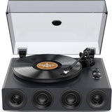1 by ONE All-In-One Turntable LP03A - Matte Black