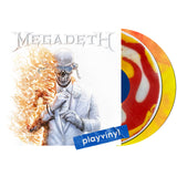Megadeth - Megadeth [2LP] - Liquid-Filled Red/Yellow Marble