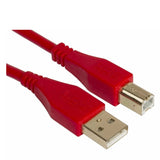 UDG Ultimate Audio Cable USB 2.0 AB Straight 1m - Red