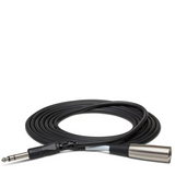 HOSA Pro Balanced Interconnect REAN 1/4 in TRS to XLR3M - 20ft / 6.1m