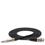 HOSA Pro Balanced Interconnect REAN XLR3F to 1/4 in TRS - 5ft / 1.5m