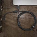 UDG Ultimate Audio Cable USB 2.0 AB Angled 1m - Black