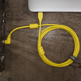 UDG Ultimate Audio Cable USB 2.0 AB Angled 1m - Yellow