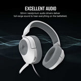 Corsair HS55 Stereo Headset - White