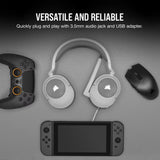 Corsair HS55 Surround Headset - White