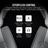Corsair HS55 Surround Headset - White
