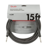 FENDER CABLE PROFESSIONAL SERIES 15 ft GREY TWEED