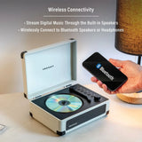 Crosley Cruiser CD Player - White Farmhouse