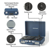 Crosley Cruiser Deluxe - Ink Blue