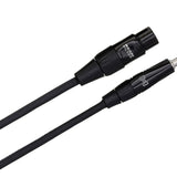 HOSA Pro Microphone Cable REAN XLR3F to 1/4 in TS - 25ft / 7.6m