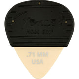 FENDER MOJO GRIP DURA-TONE 0.71 DELRIN PICKS - 3 WHITE