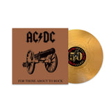 AC/DC - For Those About To Rock [LP] - Gold Vinyl