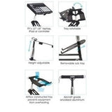 UDG Creator Laptop Controller Stand Aluminium Black