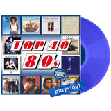 Various Artists - Top 40 80s (Limited Edition) [LP] - Blue Vinyl
