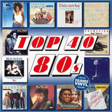 Various Artists - Top 40 80s (Limited Edition) [LP] - Blue Vinyl