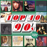 Various Artists - Top 40 90s (Limited Edition) [LP] - Green Vinyl