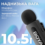 BOYA BY-V3 combo Type-C/Lightning - Black