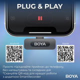 BOYA BY-V30 Type-C - Black