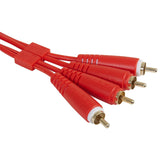 UDG Set RCA - RCA 3m Red