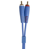 UDG Set RCA Straight-RCA Angled 3m Blue