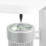 Стійка Solid Tech Hybrid 900 mm Silver/White