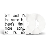 Charli XCX - Brat And It's The Same But There's Three More Songs So It's Not [2LP] - White Vinyl