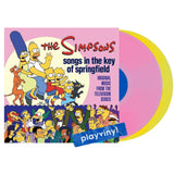 The Simpsons - Songs In The Key Of Springfield (Soundtrack) [2LP] - Yellow & Pink Vinyl