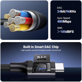 UGREEN AV161 USB Type-C to 3.5mm Gray