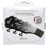 IBANEZ IACS61C ACOUSTIC GUITAR STRING 10-47