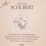 Franz Schubert - Symph No. 8 String Quartet No. 14 Piano Quintet In A Op. 114 [5LP] Box
