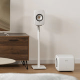 KEF S1 Floor Stand LSX - Mineral White