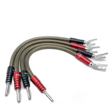 CHORD Epic Links ChordOhmic Banana to Spade x4 28cm