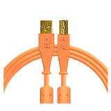 DJ TechTools Chroma Cables USB-C to B Neon Orange