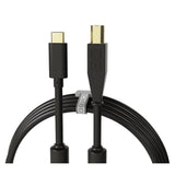 DJ TechTools Chroma Cables USB-C to B Black