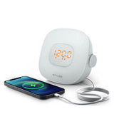 Muse ML-198 CR Light Clock Radio White