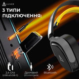 Ajazz AHM09 MAX 3-Mode Black Gray Yellow