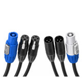 Sommer Cable 500-0281-2 PowerCon + Dual DMX XLR Seetronic