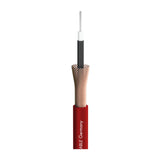 Sommer Cable Tricone MKII 1 x 0.22 Instrument Cable Red (price per 1 m)
