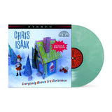 Chris Isaak - Everybody Knows It’s Christmas (Deluxe Edition) [LP] - Green Swirl Vinyl