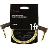 FENDER CABLE DELUXE SERIES 1 ft TWEED