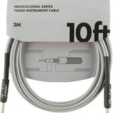 FENDER CABLE PROFESSIONAL SERIES 10 ft WHITE TWEED