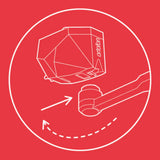Ortofon Stylus Brush Fiber
